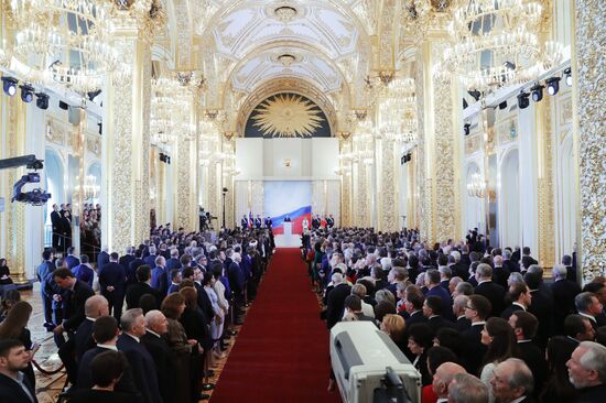 Inauguration of Russian President Vladimir Putin