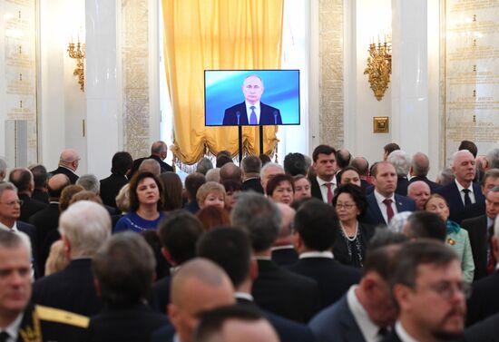Inauguration of Russian President Vladimir Putin