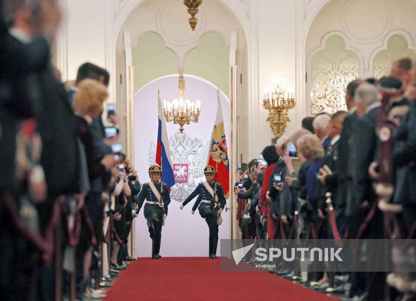 Inauguration of Russian President Vladimir Putin