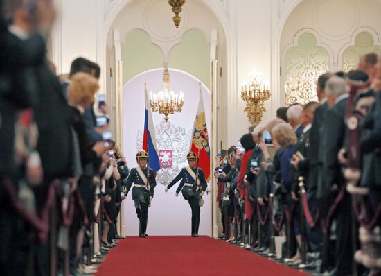 Inauguration of Russian President Vladimir Putin