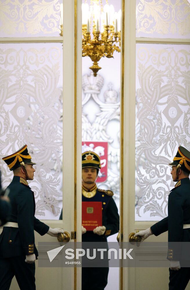 Inauguration of Russian President Vladimir Putin