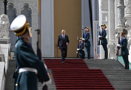 Inauguration of Russian President Vladimir Putin