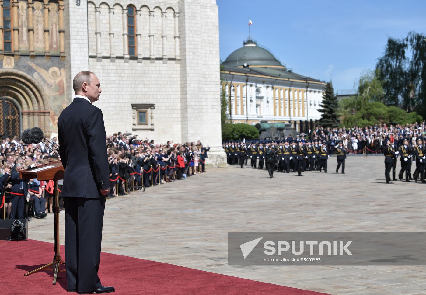 Inauguration of Russian President Vladimir Putin