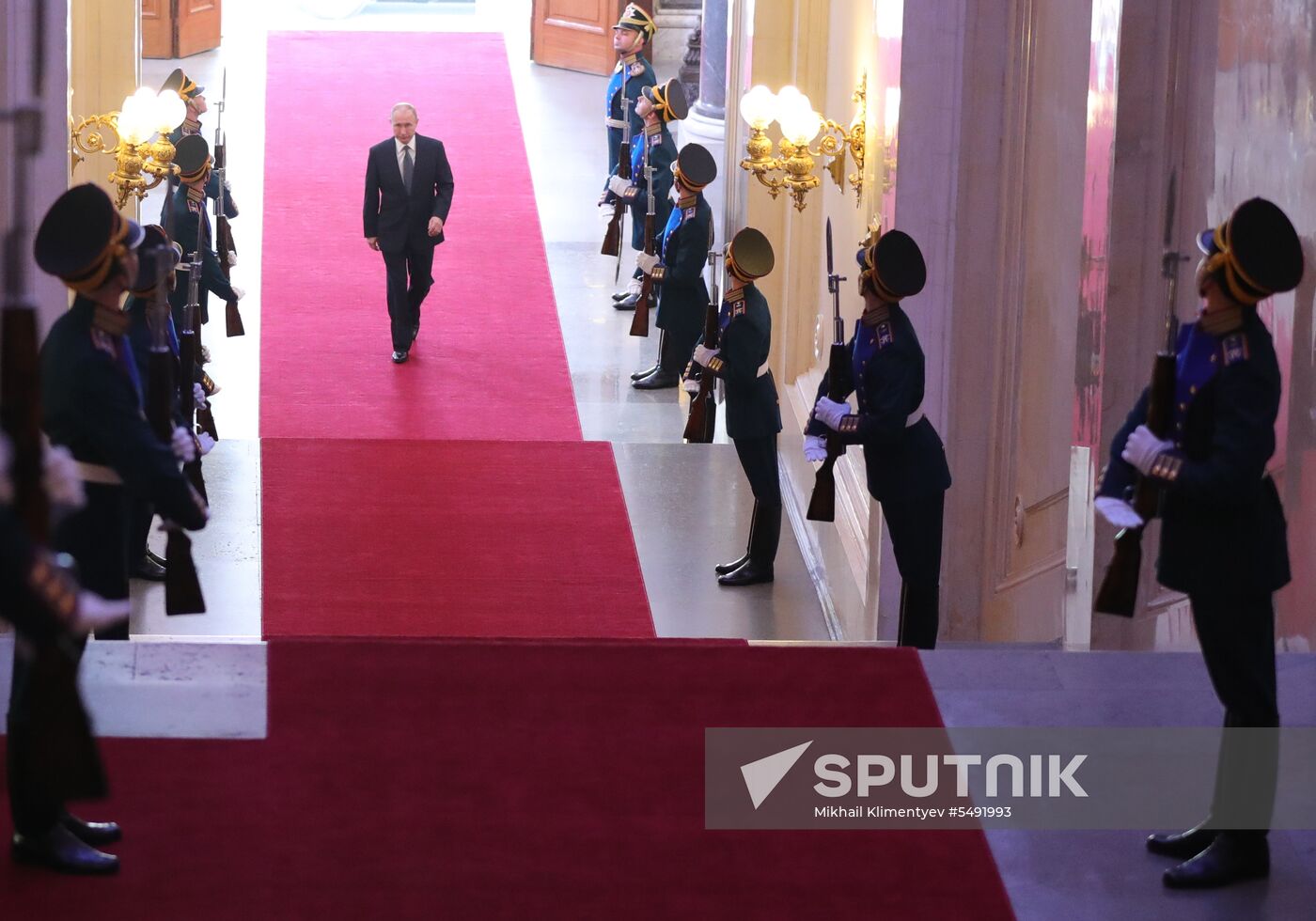 Inauguration of Russian President Vladimir Putin