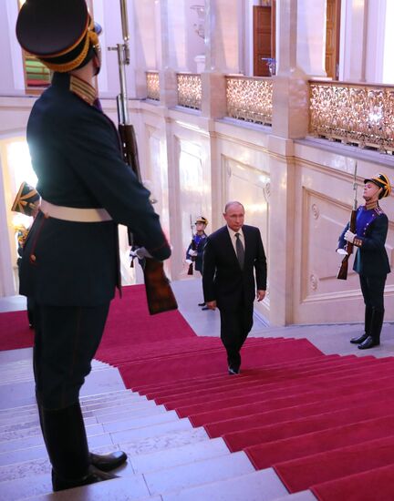 Inauguration of Russian President Vladimir Putin