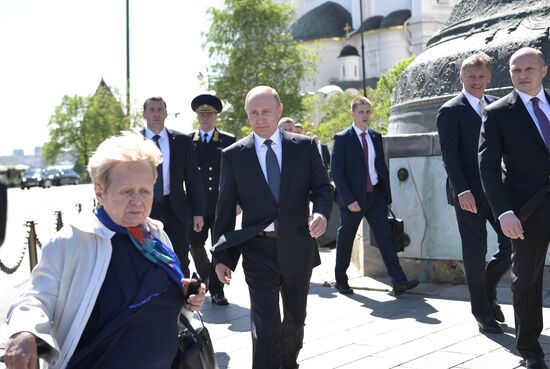 Inauguration of Russian President Vladimir Putin