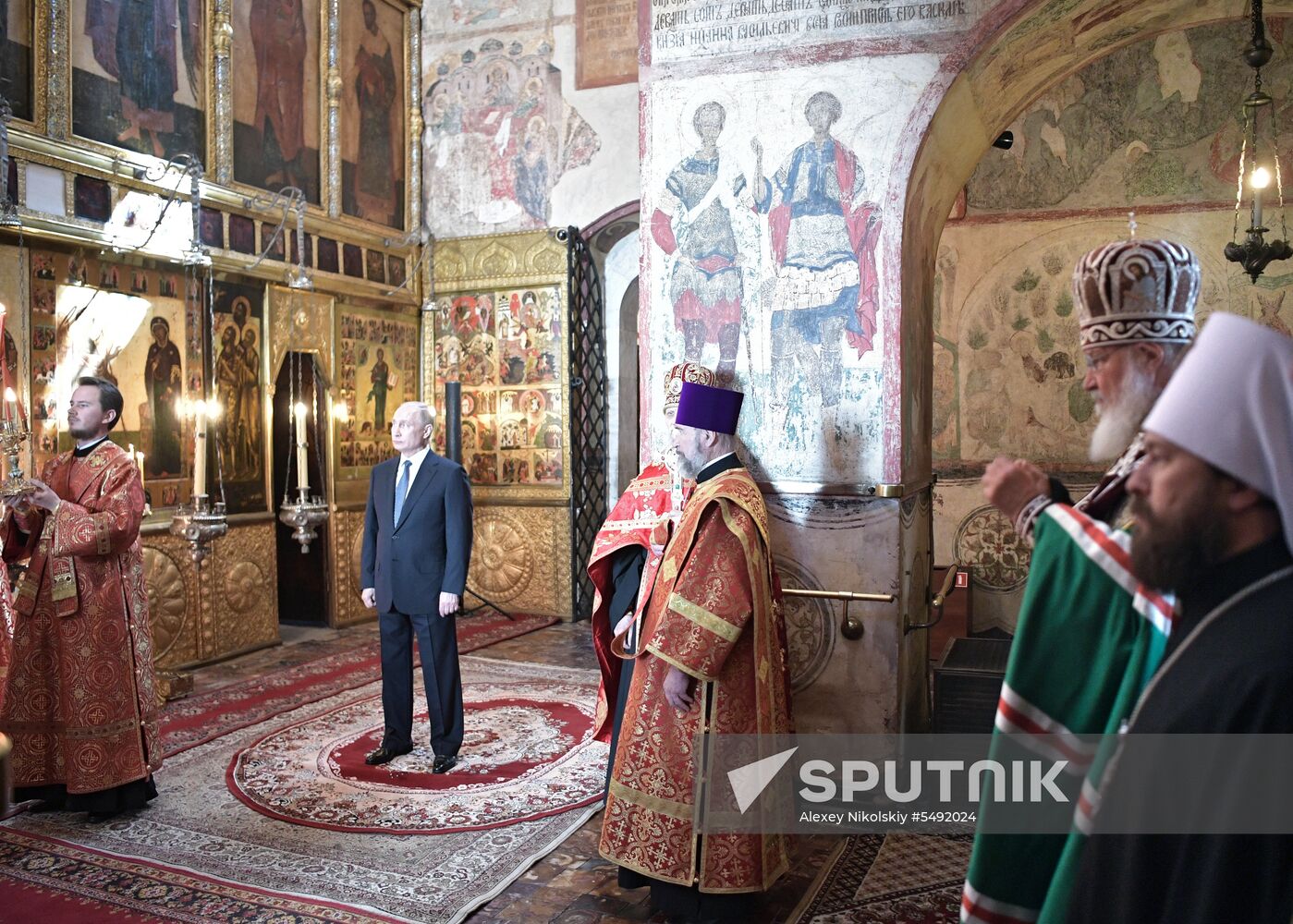 Inauguration of Russian President Vladimir Putin