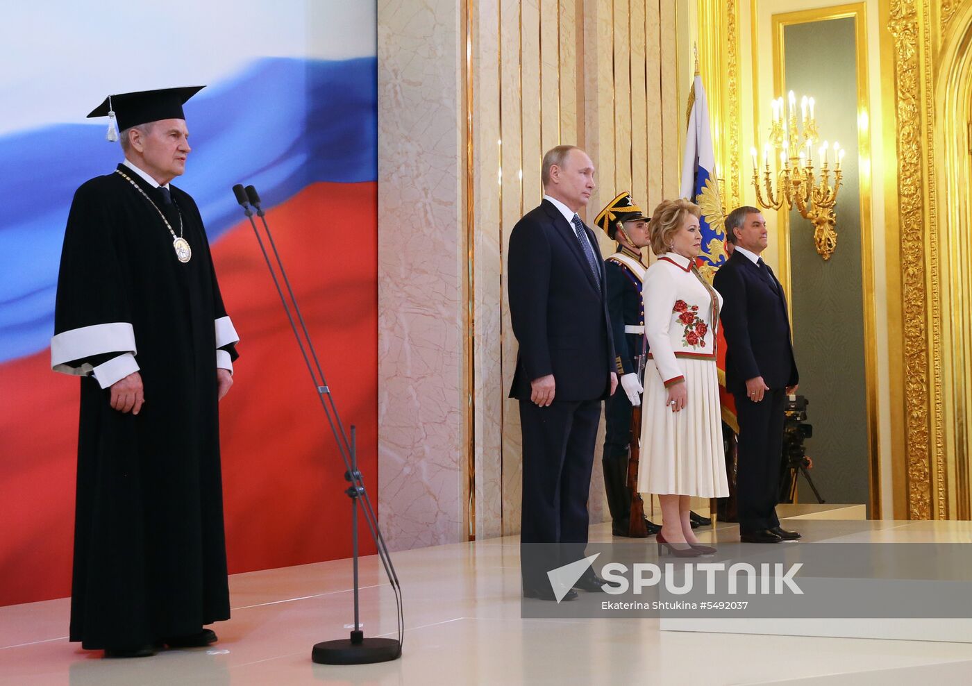 Inauguration of Russian President Vladimir Putin