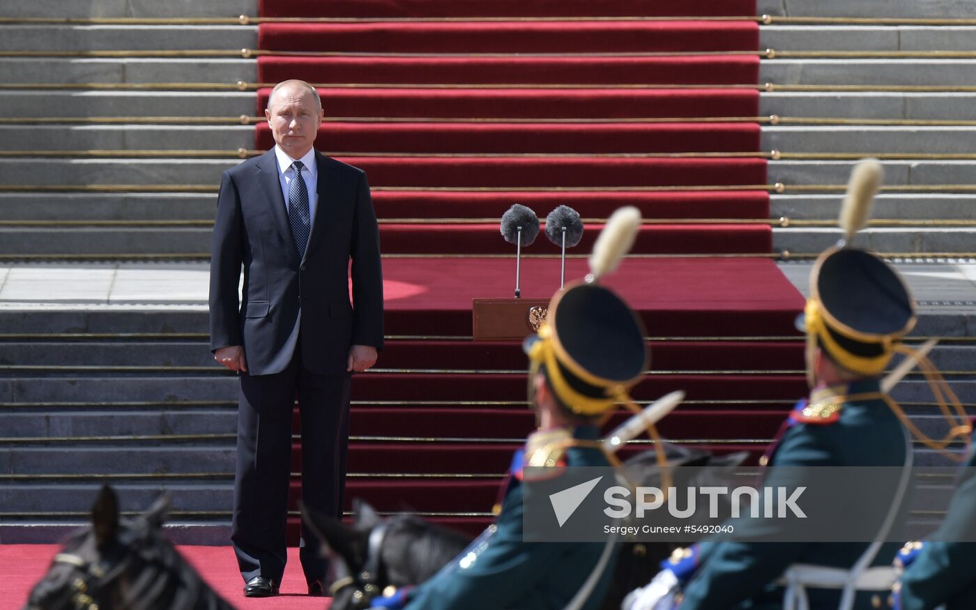 Inauguration of Russian President Vladimir Putin