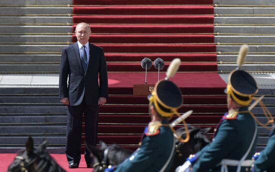 Inauguration of Russian President Vladimir Putin