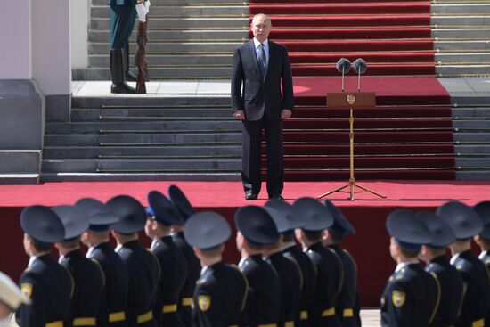 Inauguration of Russian President Vladimir Putin
