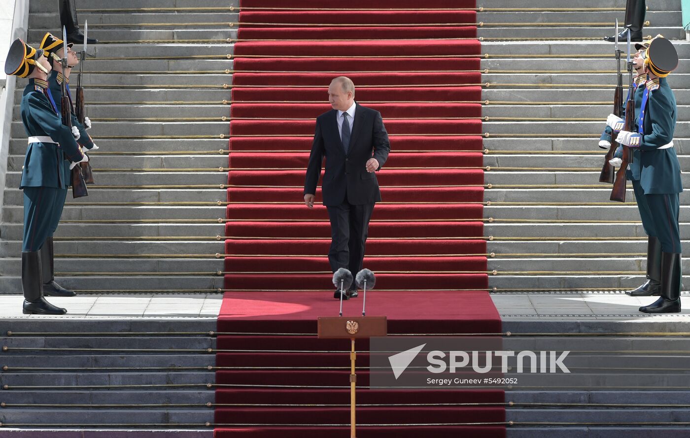 Inauguration of Russian President Vladimir Putin