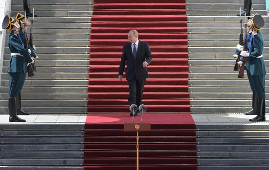 Inauguration of Russian President Vladimir Putin