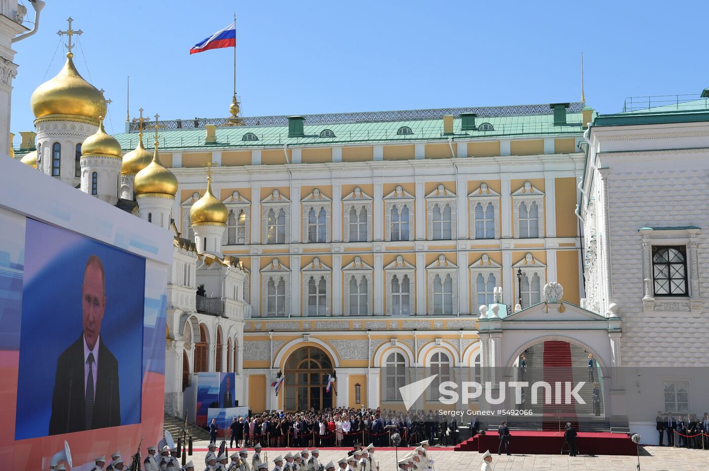 Inauguration of Russian President Vladimir Putin