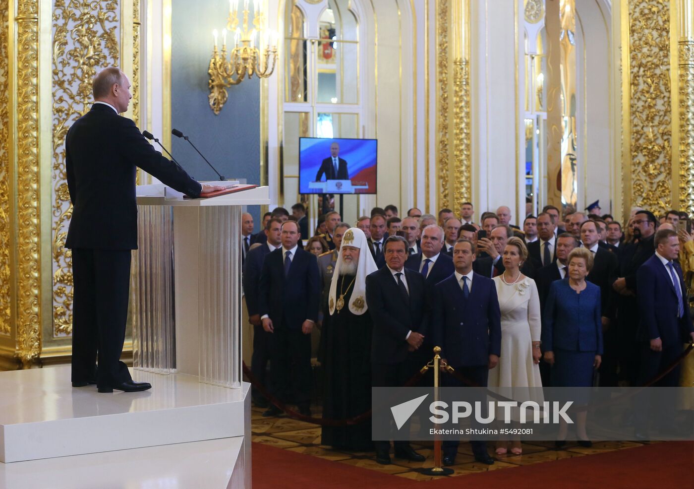 Inauguration of Russian President Vladimir Putin