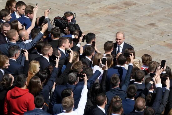 Inauguration of Russian President Vladimir Putin