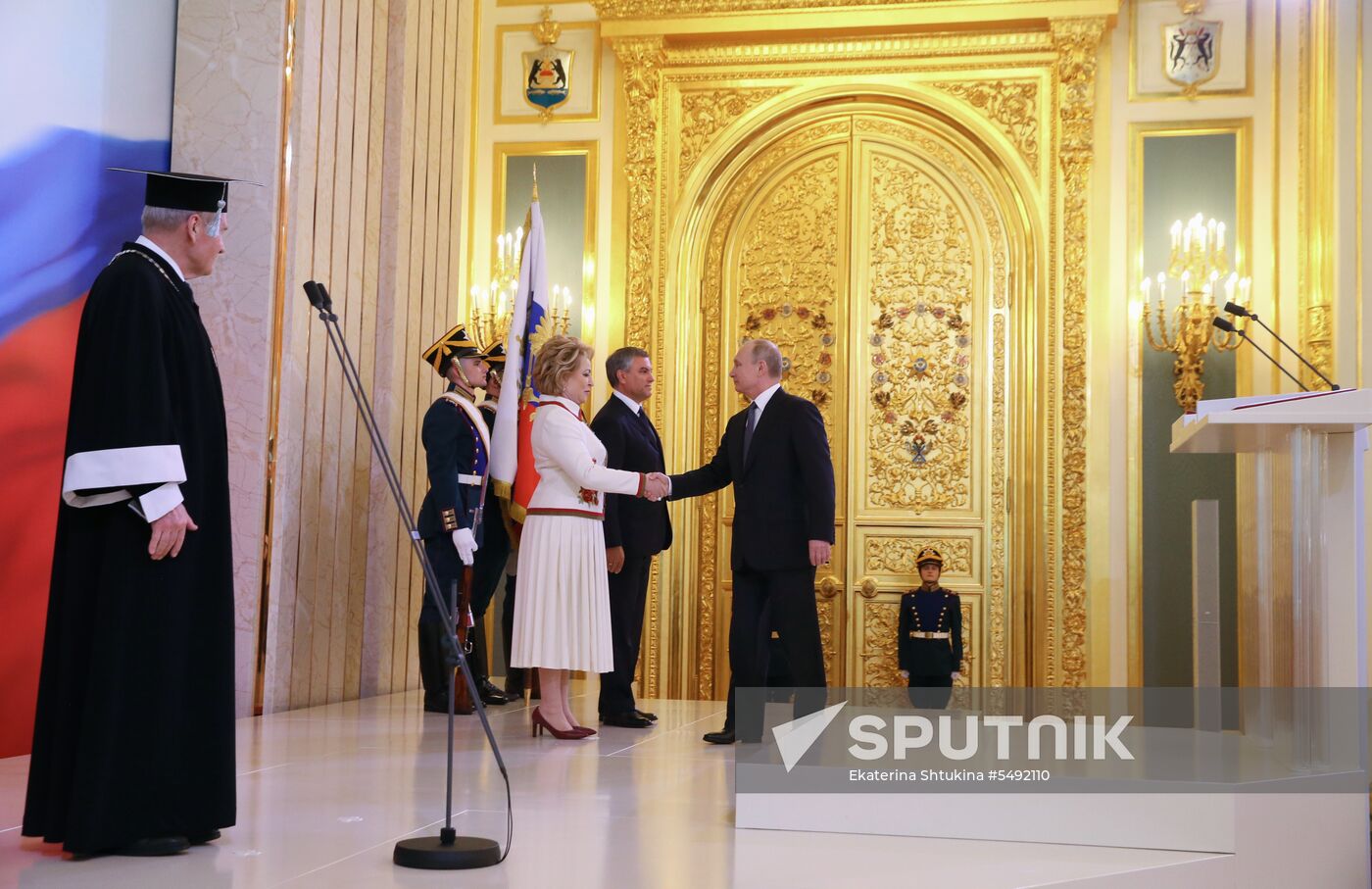 Inauguration of Russian President Vladimir Putin