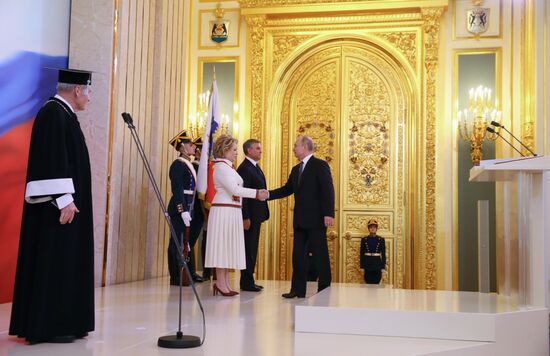 Inauguration of Russian President Vladimir Putin