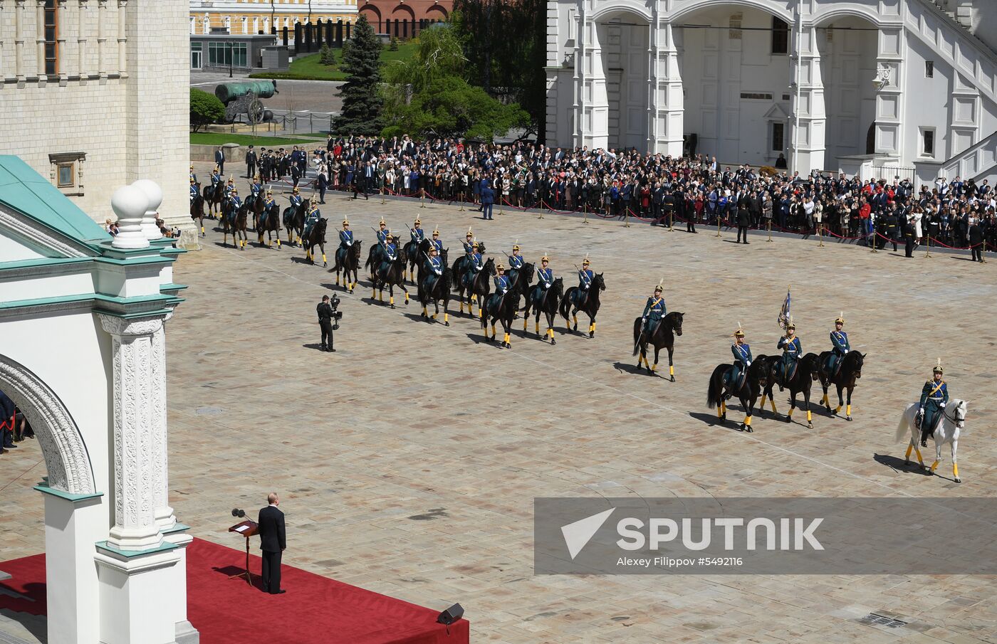 Inauguration of Russian President Vladimir Putin