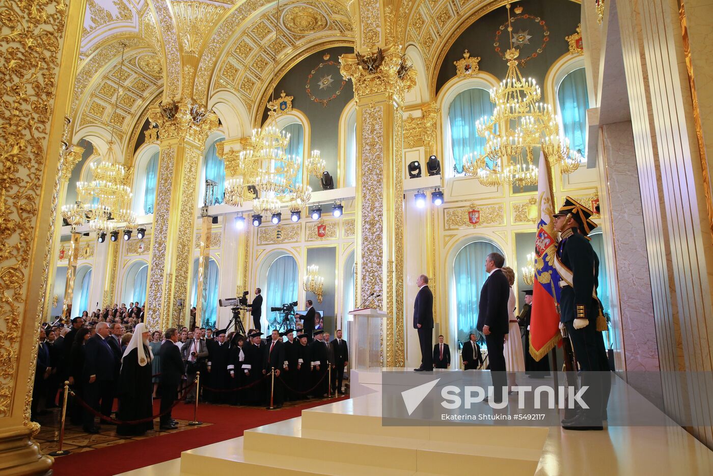 Inauguration of Russian President Vladimir Putin