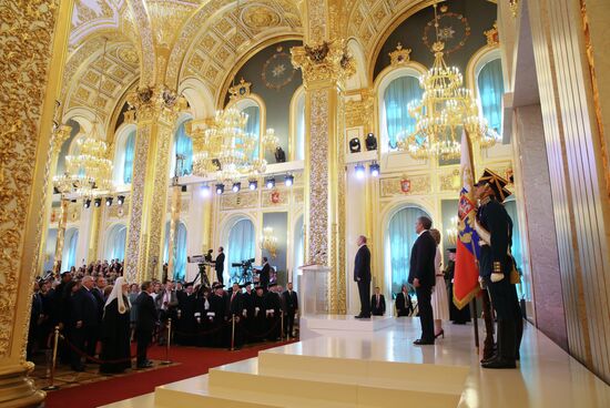 Inauguration of Russian President Vladimir Putin