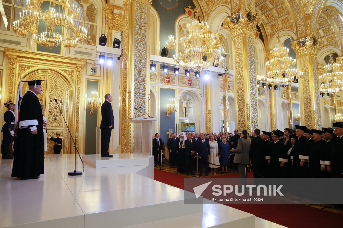 Inauguration of Russian President Vladimir Putin