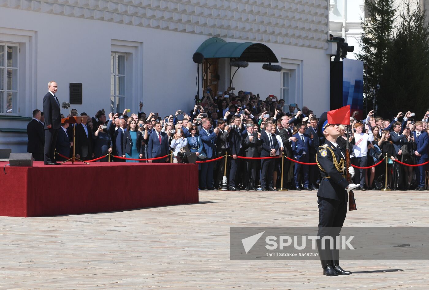 Inauguration of Russian President Vladimir Putin
