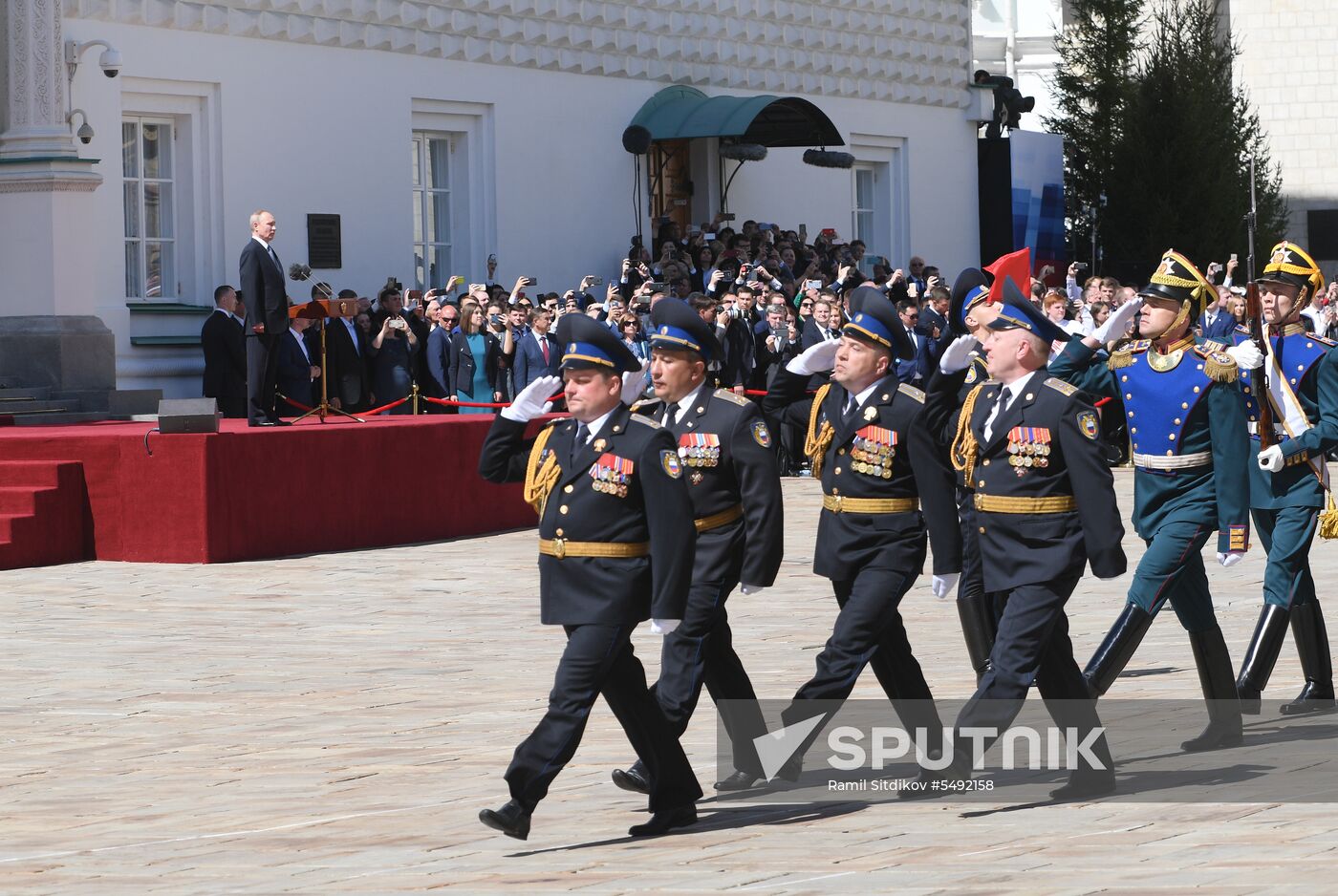 Inauguration of Russian President Vladimir Putin