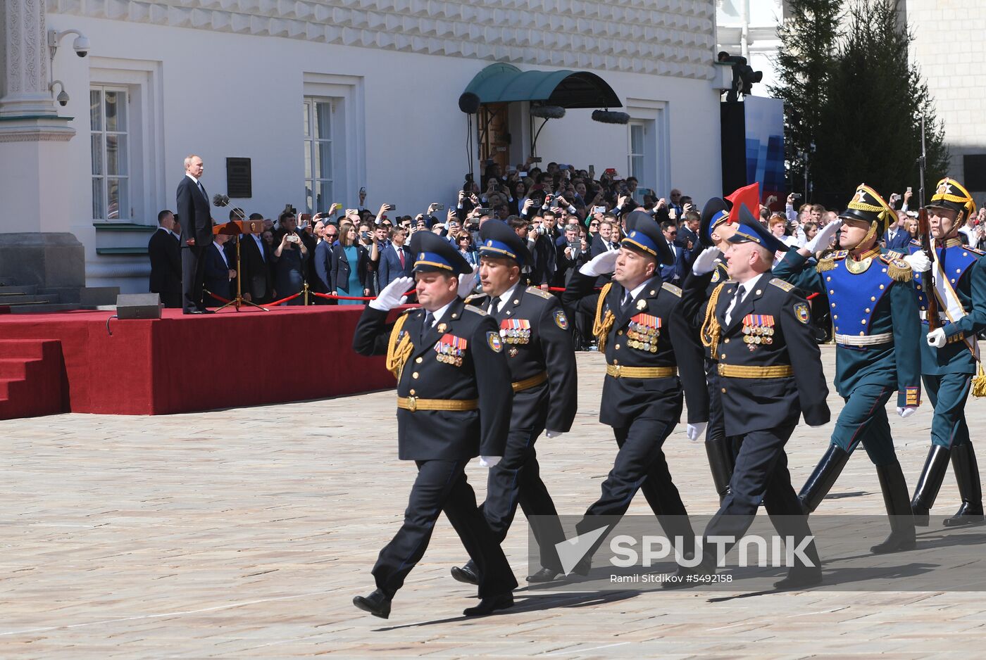 Inauguration of Russian President Vladimir Putin