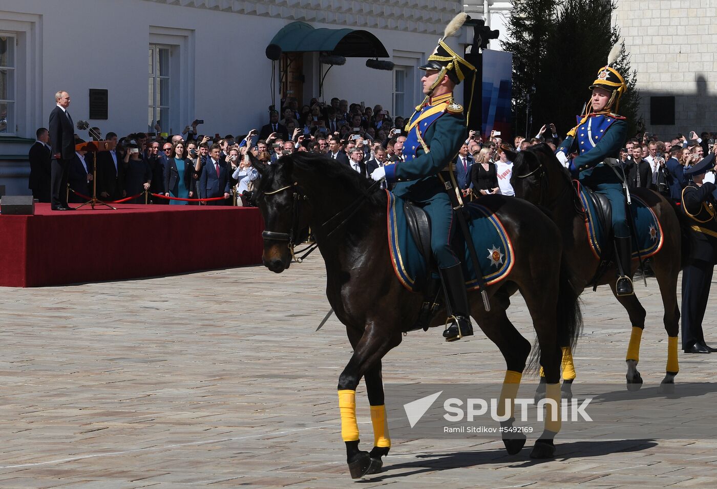 Inauguration of Russian President Vladimir Putin