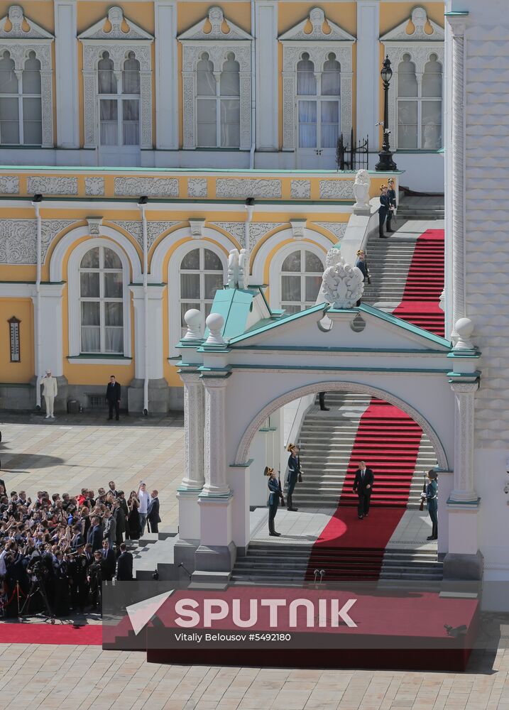 Inauguration of Russian President Vladimir Putin