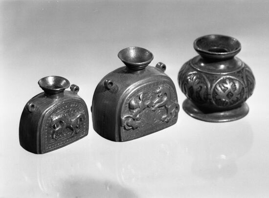 Exhibition of USSR peoples' arts and crafts