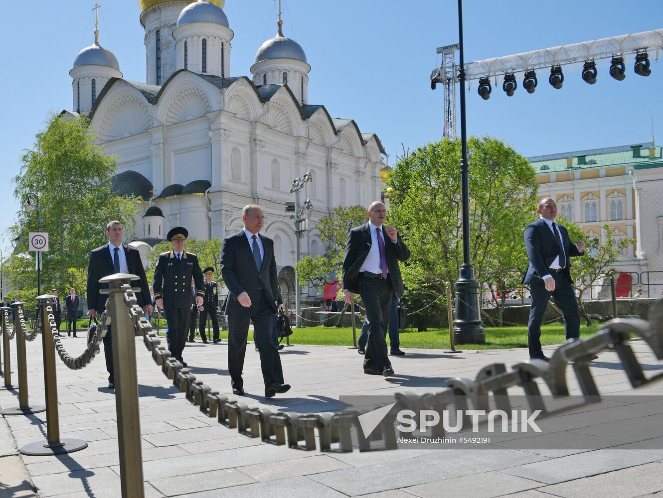 Inauguration of Russian President Vladimir Putin