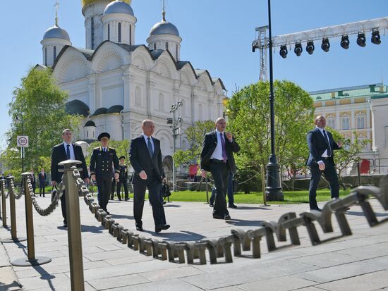 Inauguration of Russian President Vladimir Putin