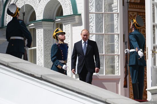 Inauguration of Russian President Vladimir Putin