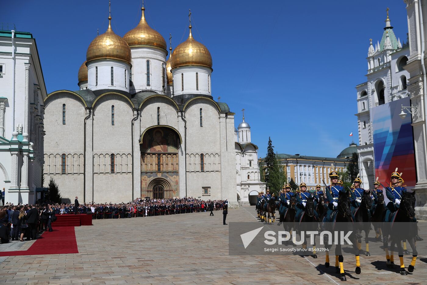 Inauguration of Russian President Vladimir Putin