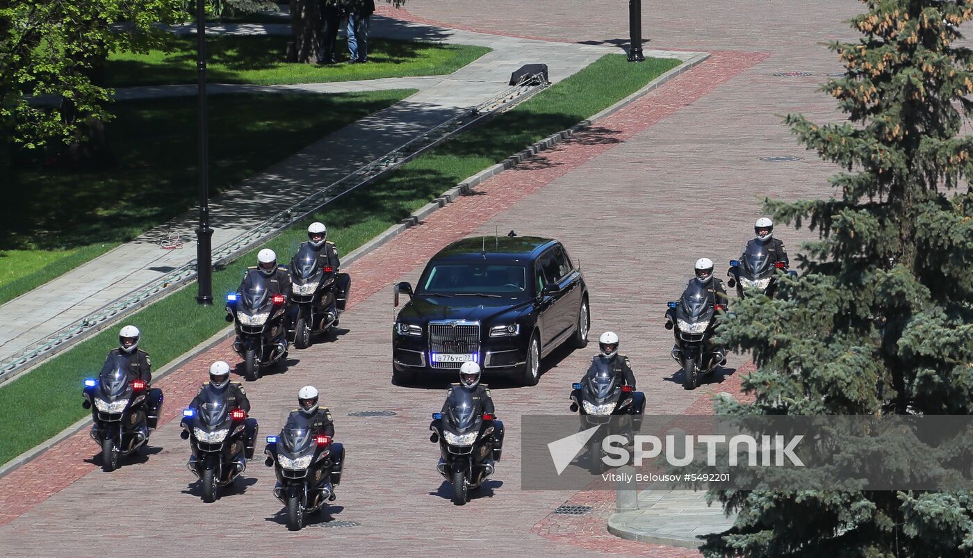 Inauguration of Russian President Vladimir Putin