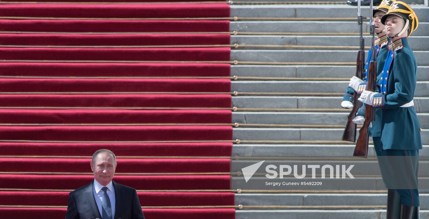 Inauguration of Russian President Vladimir Putin