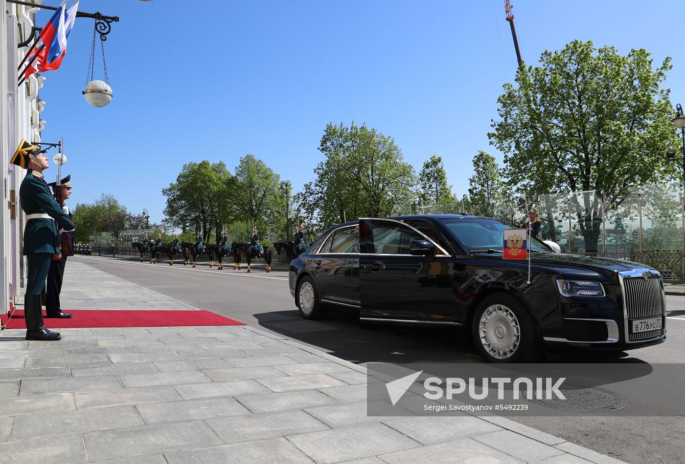 Inauguration of Russian President Vladimir Putin