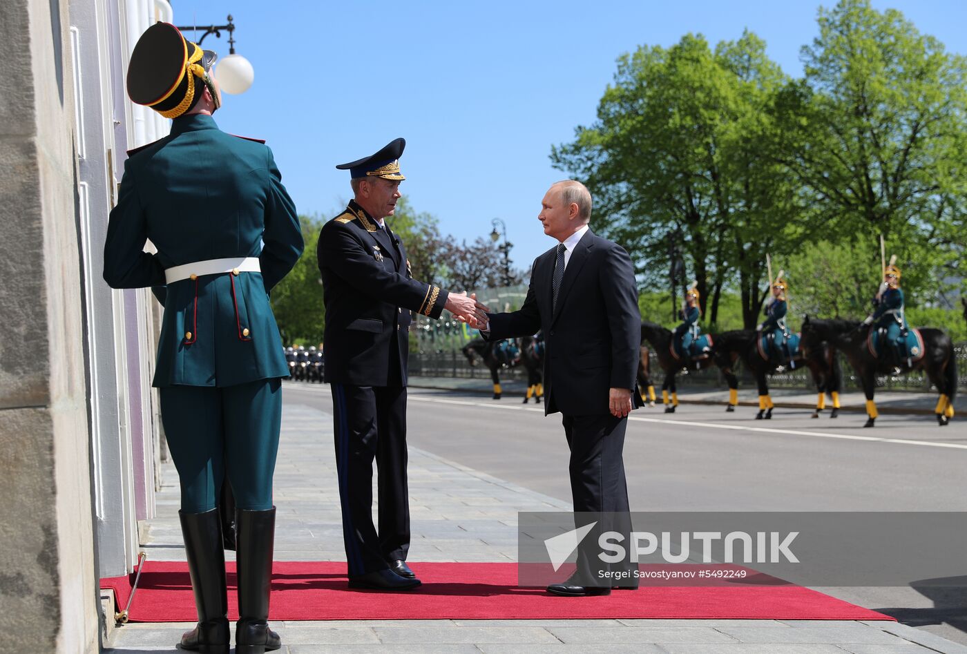 Inauguration of Russian President Vladimir Putin