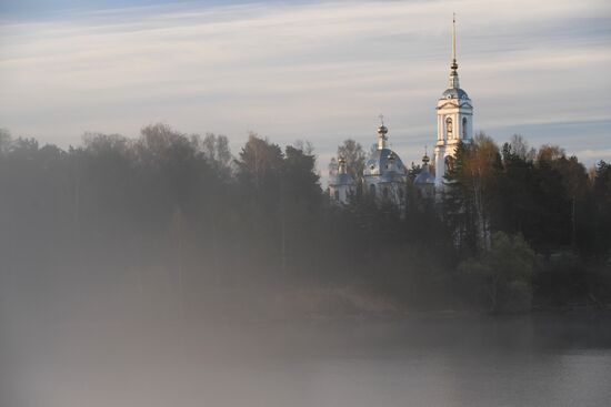 Russian cities. Myshkin
