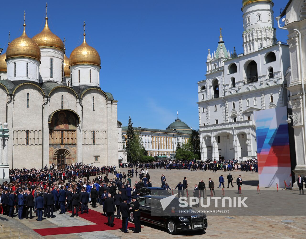 Inauguration of Russian President Vladimir Putin