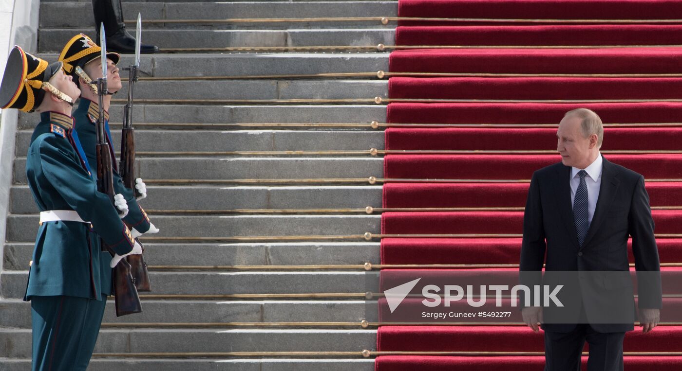 Inauguration of Russian President Vladimir Putin