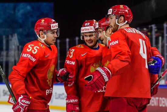 Ice Hockey World Championship. Belarus vs. Russia
