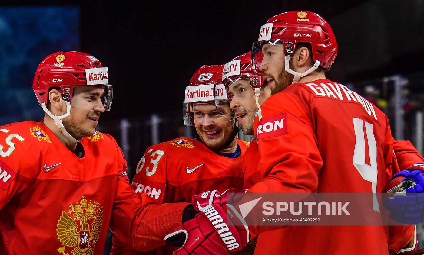 Ice Hockey World Championship. Belarus vs. Russia