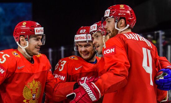 Ice Hockey World Championship. Belarus vs. Russia