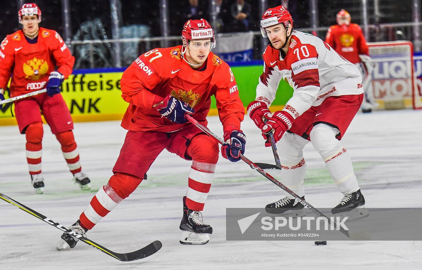 Ice Hockey World Championship. Belarus vs. Russia