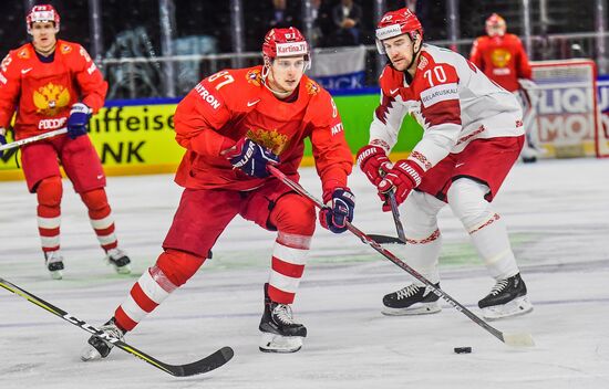 Ice Hockey World Championship. Belarus vs. Russia