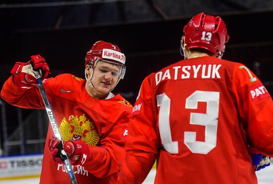 Ice Hockey World Championship. Belarus vs. Russia