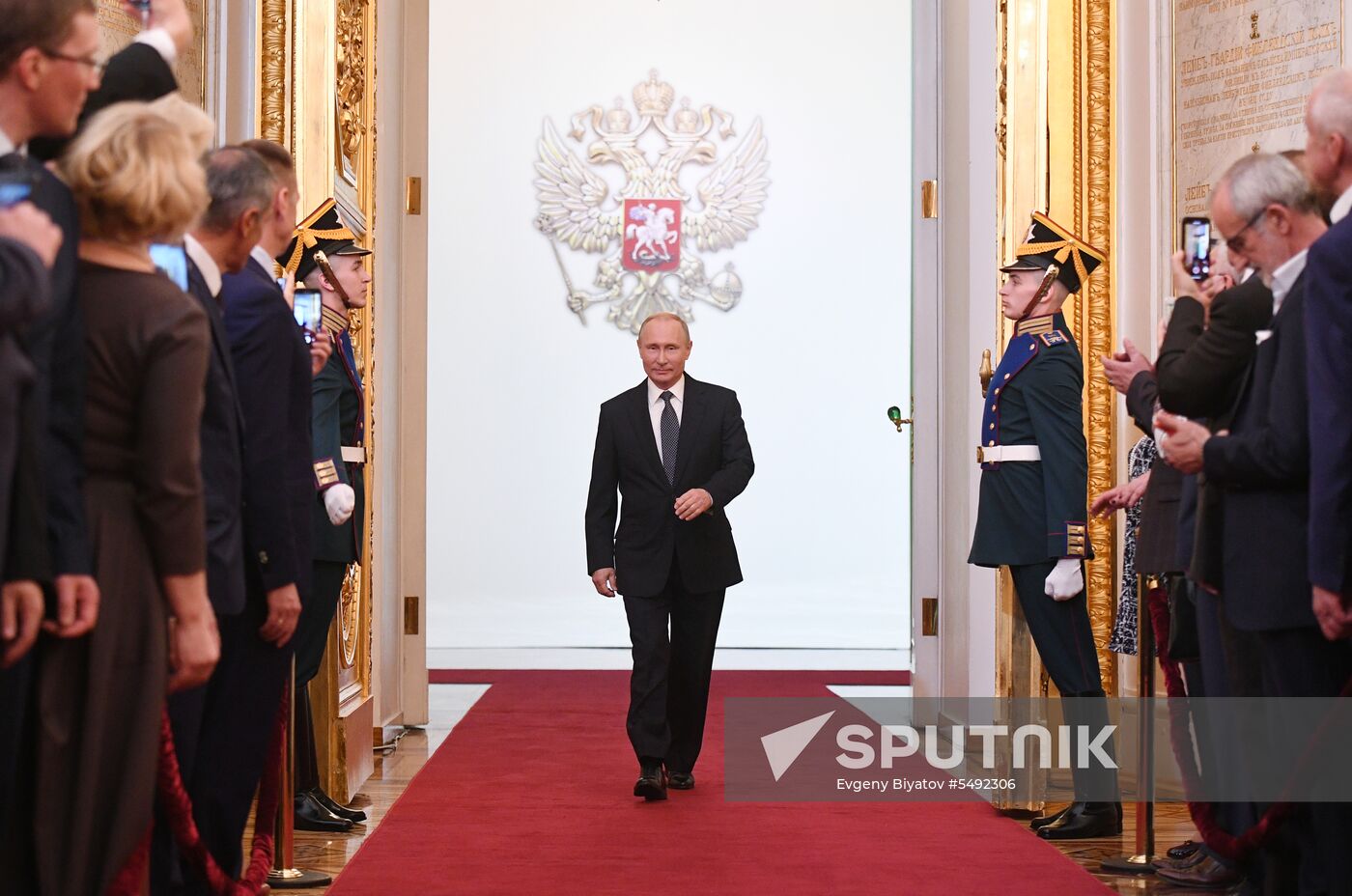 Inauguration of Russian President Vladimir Putin